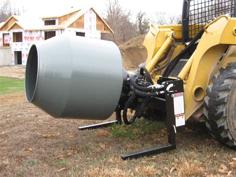 jct skid steer concrete mixer|skid steer mounted cement mixer.